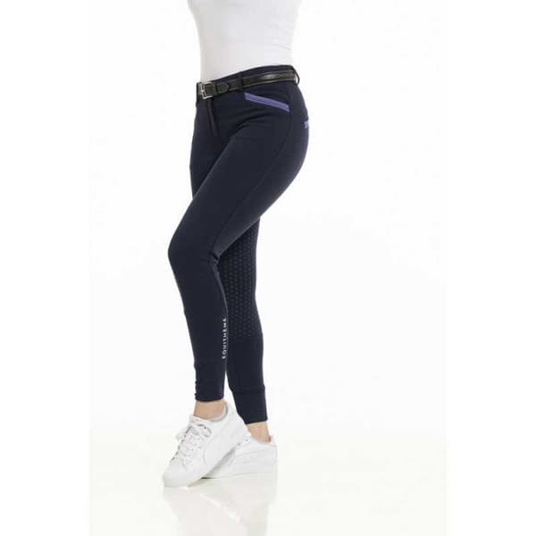 Equitheme Silikone Sæde Ridebukser Organic Kylie Sort 34