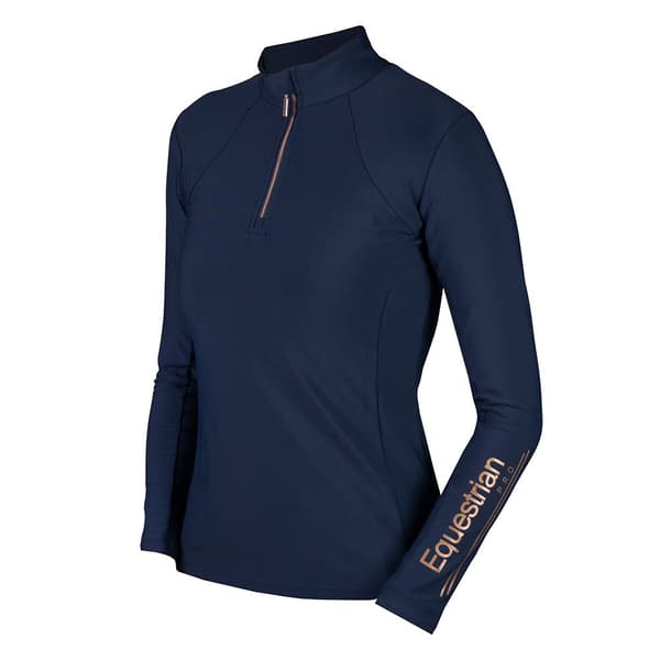 Horka Langærmet T-shirt Training Luxury Ep Blå S