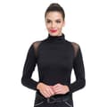 Miniatyrbillede 1 af 2: Cavalliera Langærmet T-shirt Felicity Sort S
