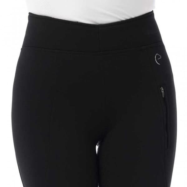 Equitheme Ridbyxor I Silikonsits Dolomyt Svart 42