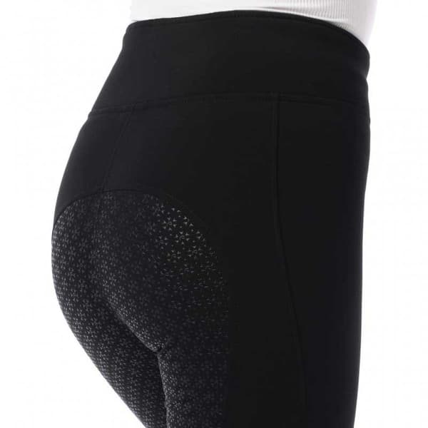Equitheme Ridbyxor I Silikonsits Dolomyt Svart 42