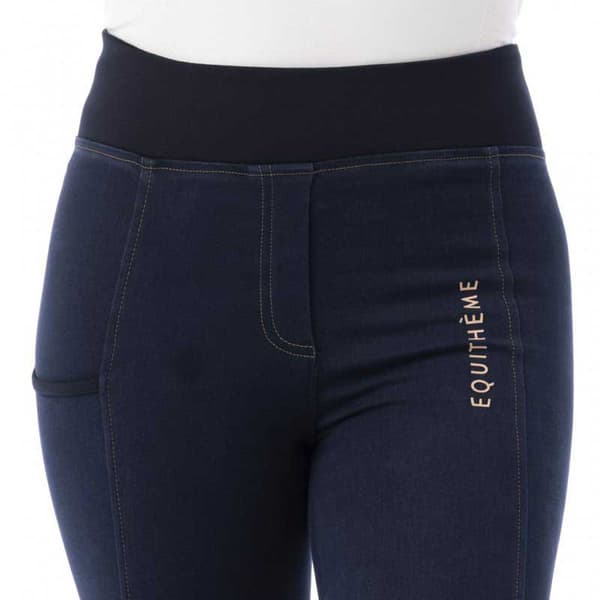 Equitheme Ridbyxor Lola Pull-on Blå 36