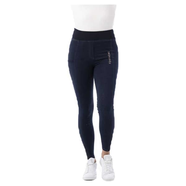Equitheme Ridbyxor Lola Pull-on Blå 36