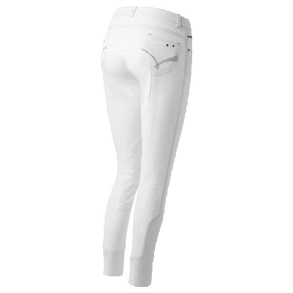 Equitheme Ridbyxor Texas Jean Vit 42
