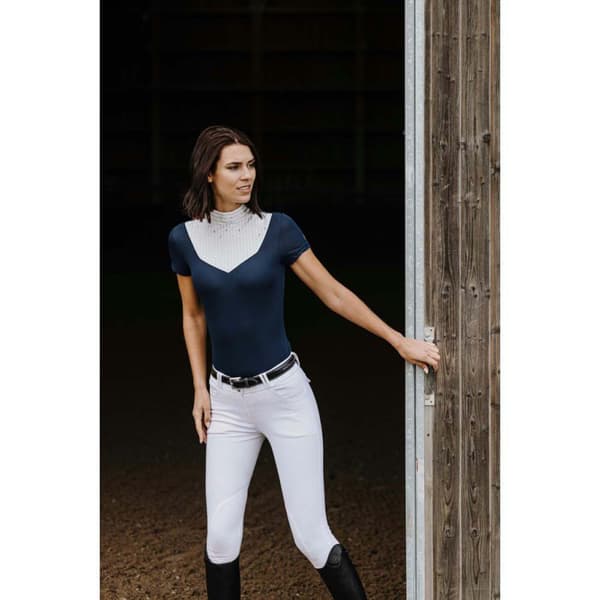 Equitheme Kortærmet Polo Lerma Sort M
