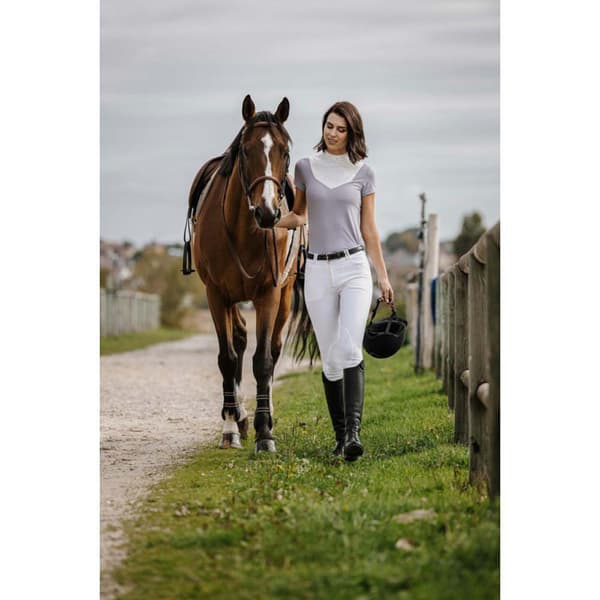 Equitheme Kortærmet Polo Lerma Lilla L