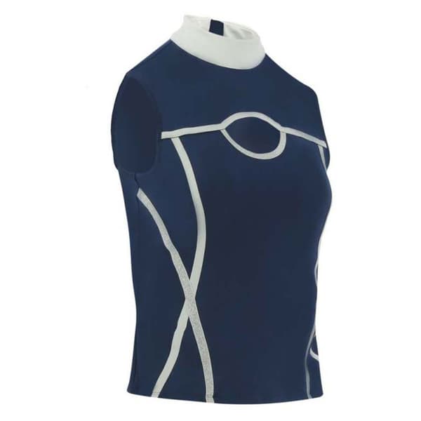 Equitheme Kortærmet Polo Puebla Blå 2XS