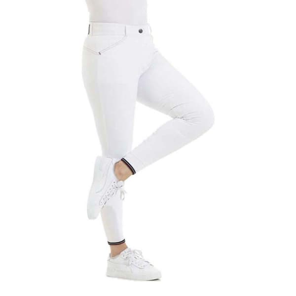 Equitheme Ridbyxor Yolande Vit 44