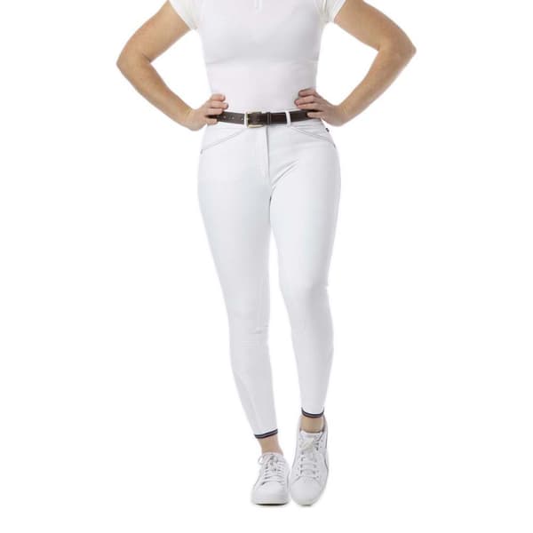 Equitheme Ridbyxor Yolande Vit 44