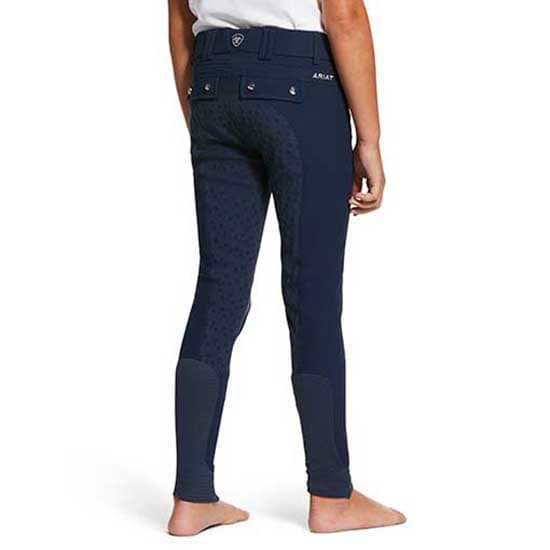 Ariat Bukser Tri Factor Grip Full Seat Blå 122 cm