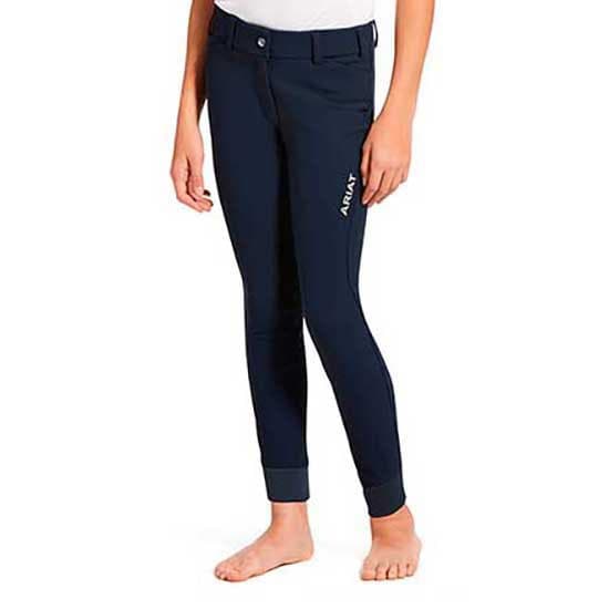 Ariat Bukser Tri Factor Grip Full Seat Blå 122 cm