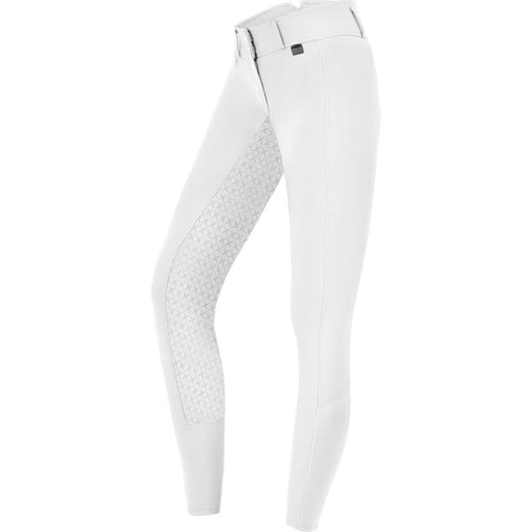 E.l.t. Korkeavyötäröiset Silikoniset Ratsastushousut Micro Sport Valkoinen 140 cm
