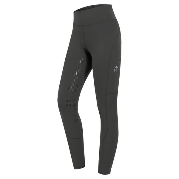 E.l.t. Byxor Hanna Mesh High Waist Svart 36