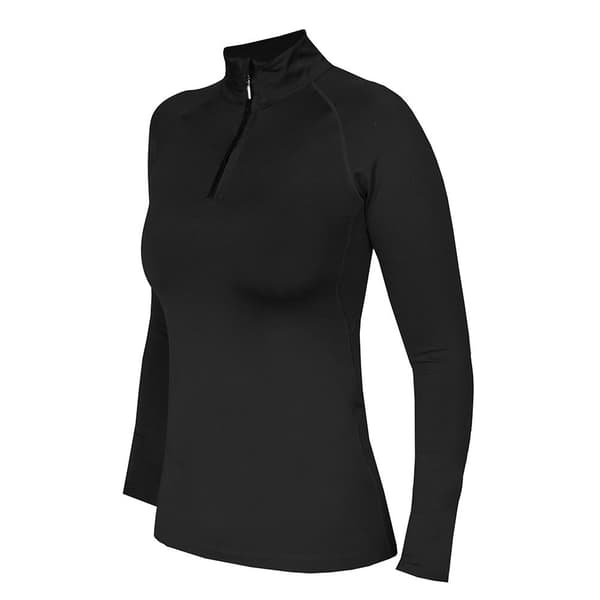 Horka Långärmad T-shirt Training Svart 2XL