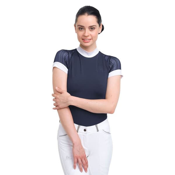 Cavalliera Kortærmet T-shirt Contessa Blå S