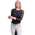 Miniatyrbillede 1 af 4: Cavalliera Langærmet T-shirt Modern Dame Sort XL