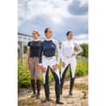 Miniatyrbillede 6 af 6: Cavalliera Langærmet T-shirt Modern Dame Hvid XS