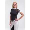 Miniatyrbillede 3 af 3: Cavalliera Kortærmet T-shirt Modern Dame Sort 2XL