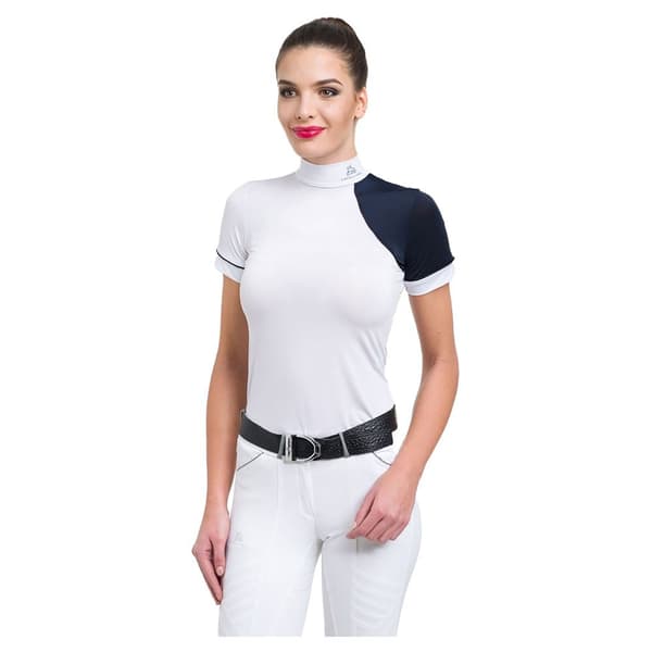 Cavalliera Kortærmet T-shirt Simply Dame Hvid XL