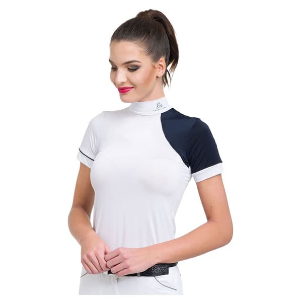 Cavalliera Kortærmet T-shirt Simply Dame Hvid XL