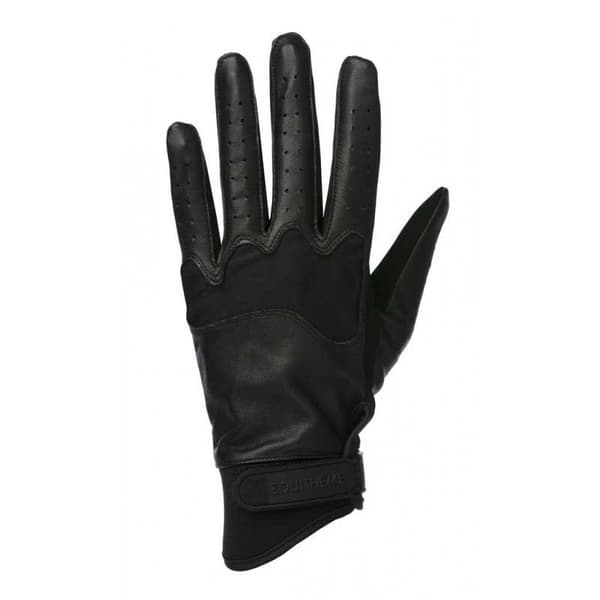 Equitheme Ridhandskar Soft Leather Svart XL