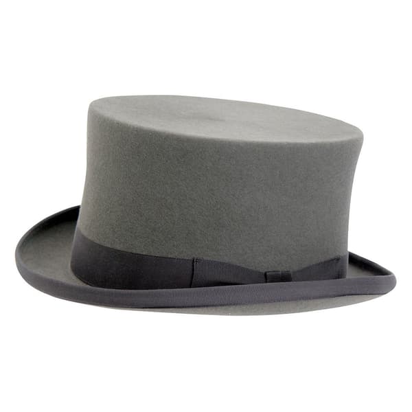 Horka Hög Hatt Dessage Grå 58 cm