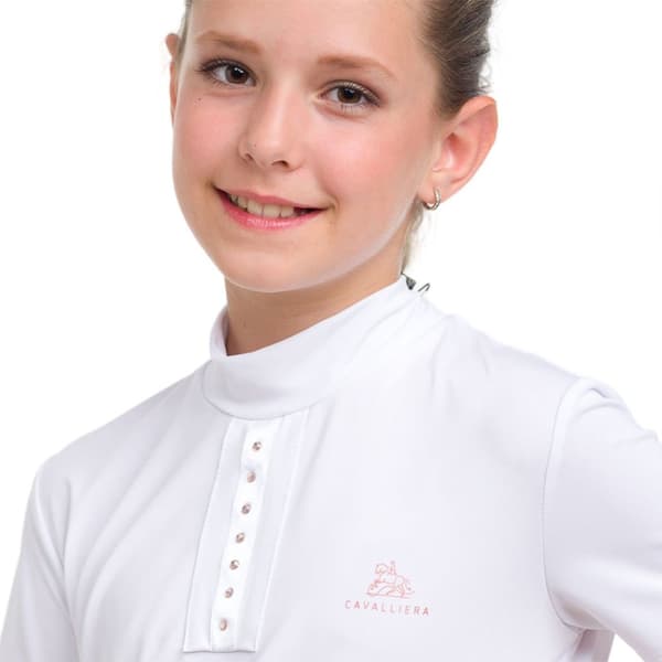 Cavalliera Kortærmet T-shirt Ilove Cristal Hvid 6-7 Years