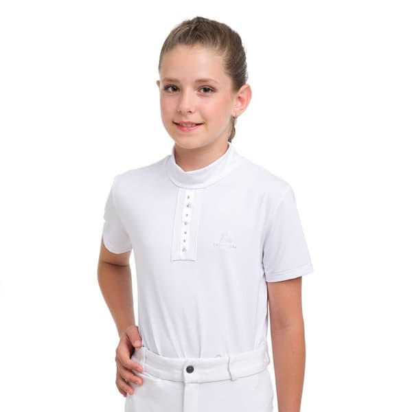 Cavalliera Kortærmet T-shirt Ilove Cristal Hvid 6-7 Years
