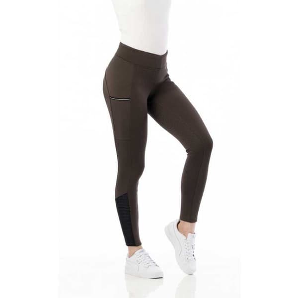 Equitheme Ridbyxor I Silikonsits Brigitte Svart 46