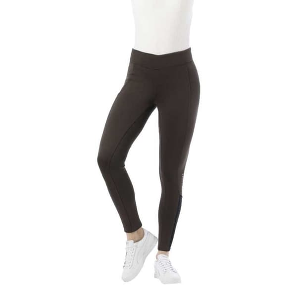 Equitheme Ridbyxor I Silikonsits Brigitte Svart 46