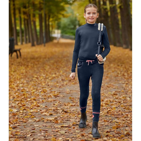 E.l.t. Byxor Jeans Lucky Lia Blå 134 cm