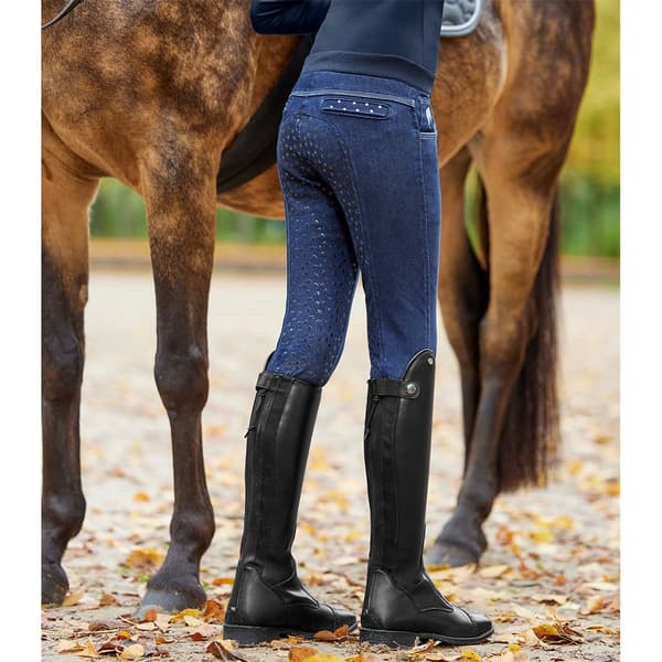 E.l.t. Byxor Jeans Lucky Lia Blå 134 cm