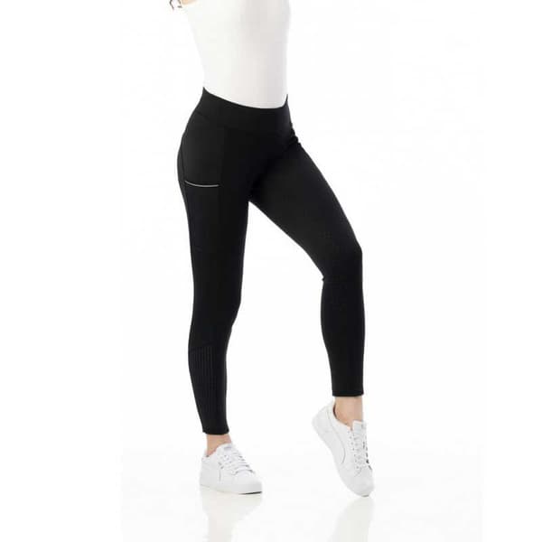 Equitheme Ridbyxor I Silikonsits Brigitte Svart 34