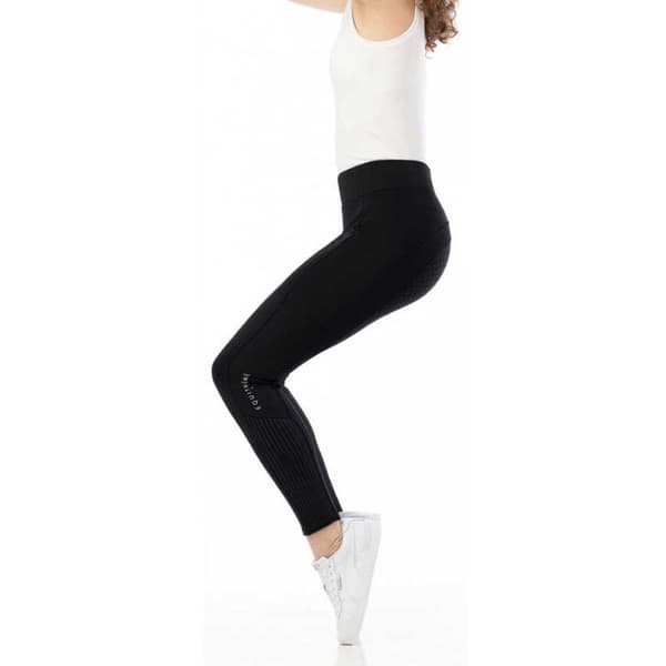Equitheme Ridbyxor I Silikonsits Brigitte Svart 34