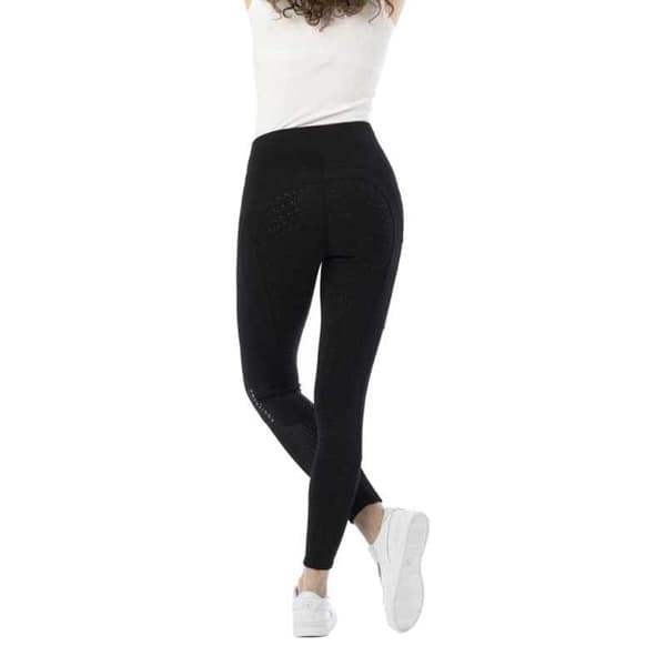 Equitheme Ridbyxor I Silikonsits Brigitte Svart 34