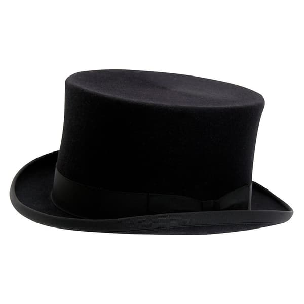 Horka Hög Hatt Dessage Svart 57 cm