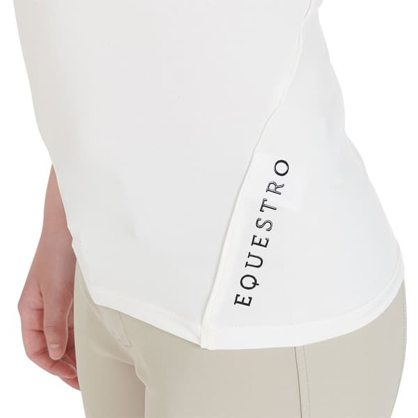 Equestro Kortærmet Polo Technical Training Zip 12 Years