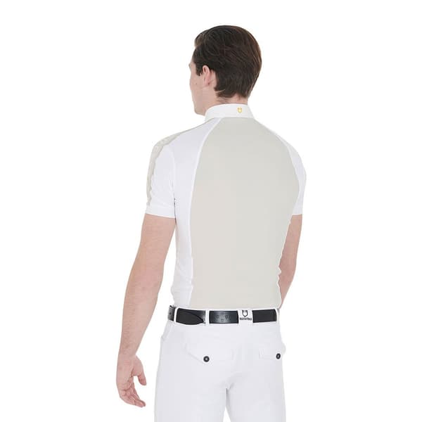 Equestro Lyhythihainen Poolo Buttons 1/2 Mesh XL