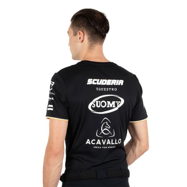 Equestro Kortärmad T-shirt Gp Training  XS