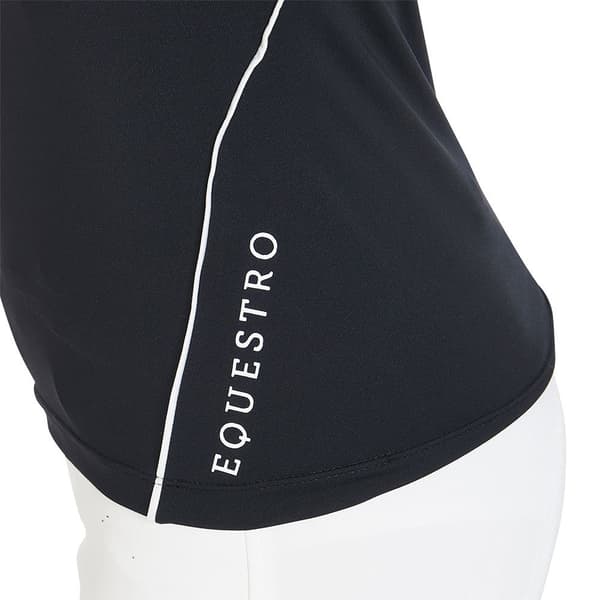 Equestro Kortærmet Polo Technical Training Zip 10 Years