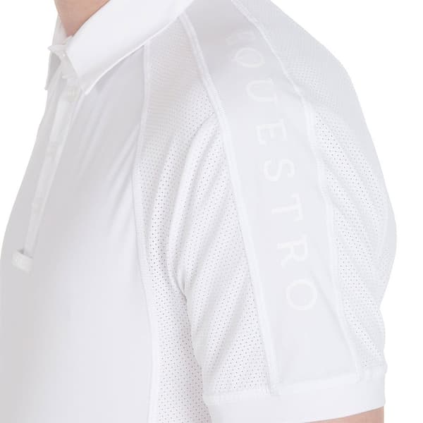 Equestro Kortärmad Piké Buttons 1/2 Mesh  M