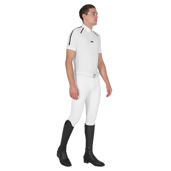 Equestro Kortärmad Polo Buttons M