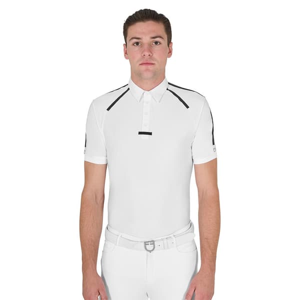 Equestro Kortärmad Polo Buttons M