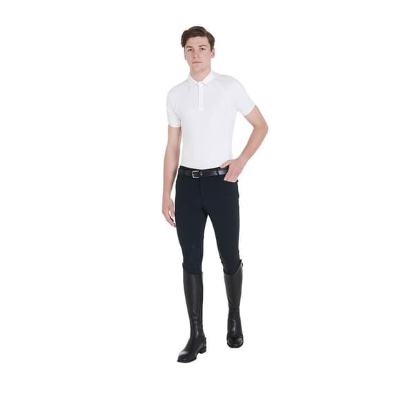 Equestro Kortærmet Polo Buttons 1/2 Mesh 2XL