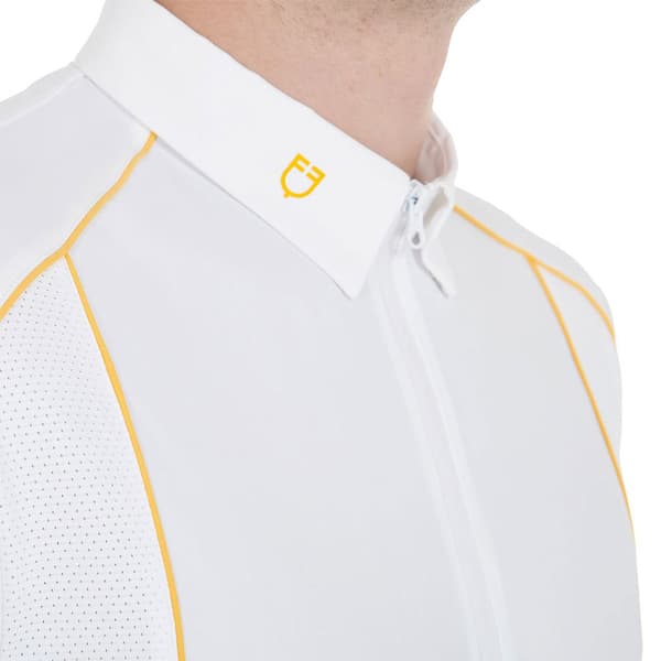 Equestro Kortærmet Polo Zip  M