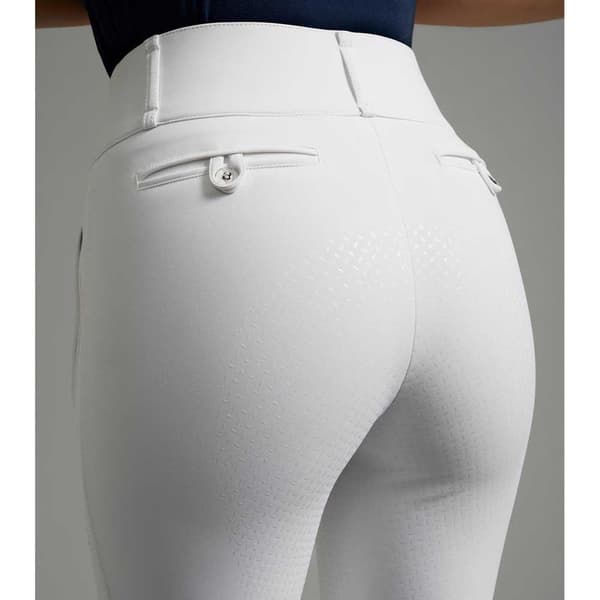 Premier Equine Aradina Full Seat Gel Competition Riding Bukser Hvid 32