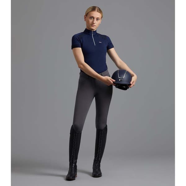 Premier Equine Delta Full Seat Gel Riding Byxor Svart 30