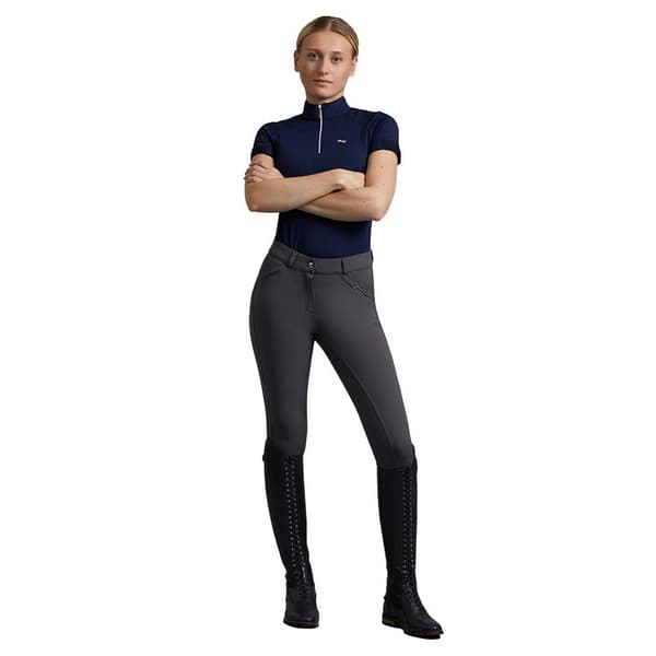 Premier Equine Delta Full Seat Gel Riding Byxor Svart 32
