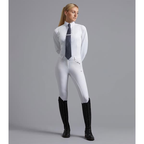 Premier Equine Delta Full Seat Gel Riding Bukser Hvid 34