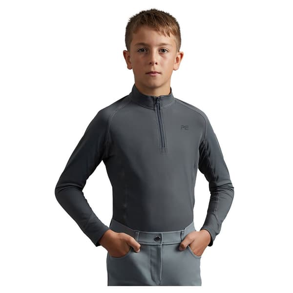 Premier Equine Junior Ombretta Technical Riding T-shirt Med Lång ärm 11-12 Years